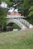 Luisium 4.6.2013: Die weiße Brücke mit den Deichen und Gestüt im Hintergrund IMG_3030.jpeg